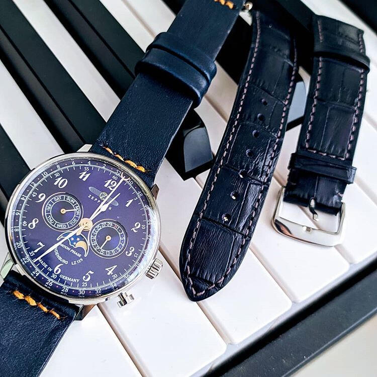 Adanino classic vintage leather strap