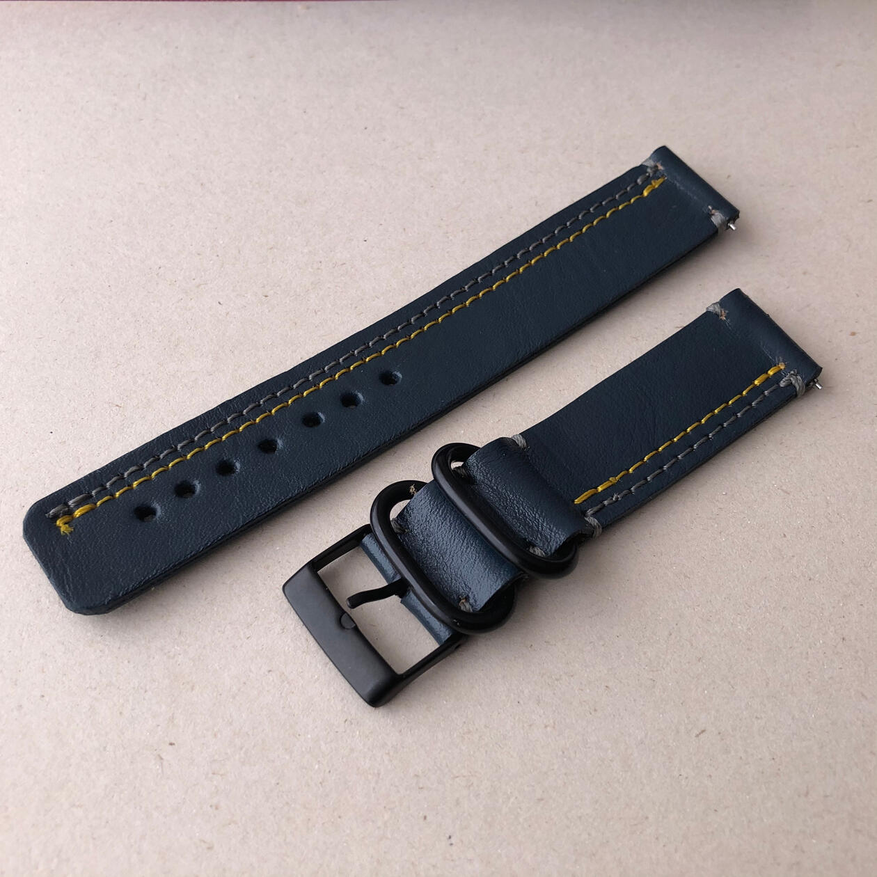 Adanino Handmade Zulu Watch Strap Custom Stitching